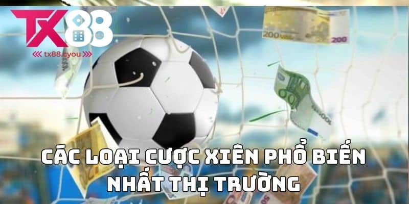 Cược Xiên Đa Dạng - Hướng Dẫn Chơi & Các Loại Cược 2025 3 Các loại cược xiên phổ biến nhất thị trường